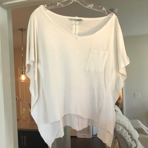 ALICE + OLIVIA beige tee